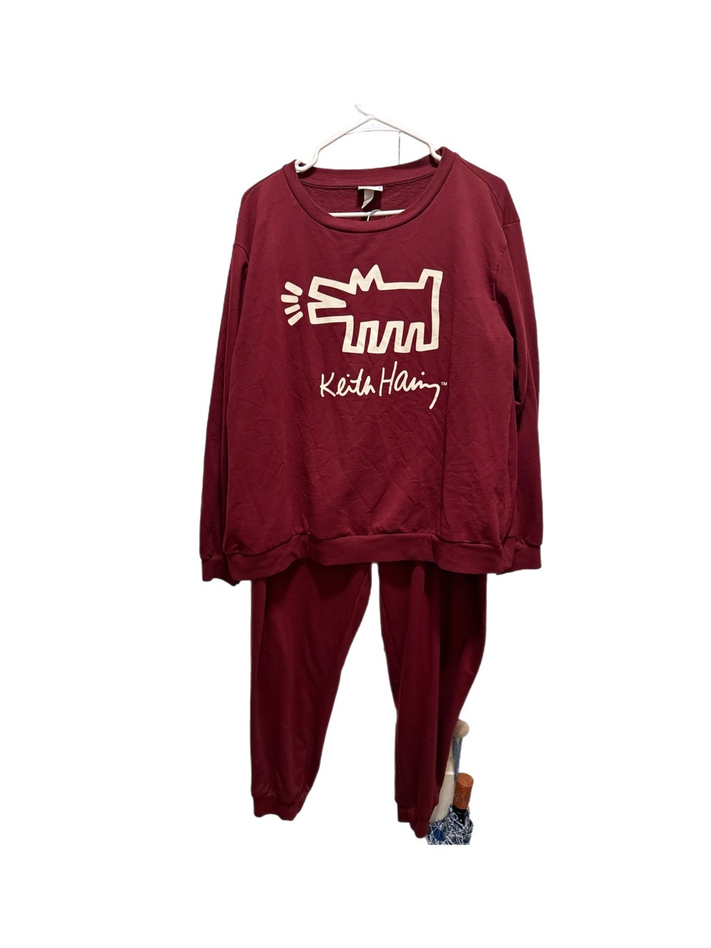 Keith Haring Matching 2 Piece Lounge Set